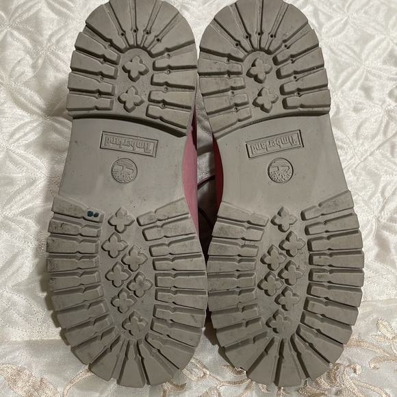 Pink Timberland boots size 2 - Picture 5 of 8